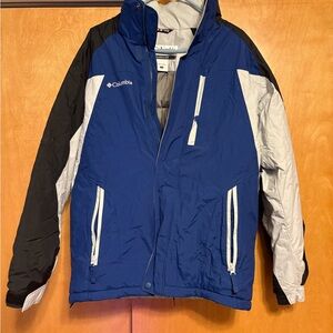 Columbia Men's Blue and Black Jacket